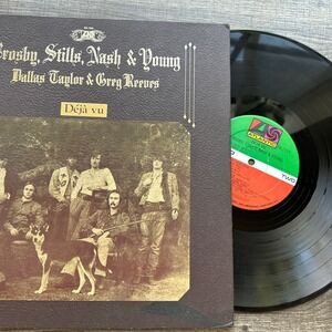 CROSBY, STILLS, NASH & YOUNG Deja Vu ATLANTIC Vinyl LP  Gatefold Excellent